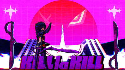Kill la kill vaporwave desktop wallpaper