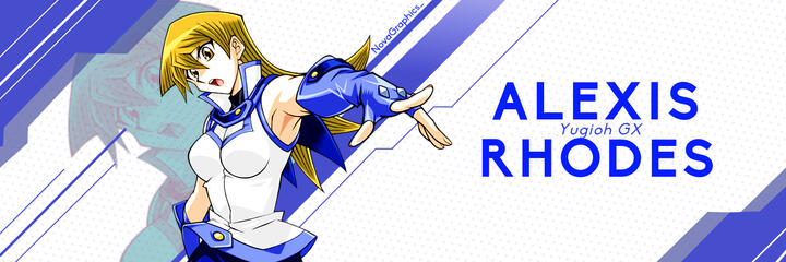 Alexis YGO Rhodes Social Media Header